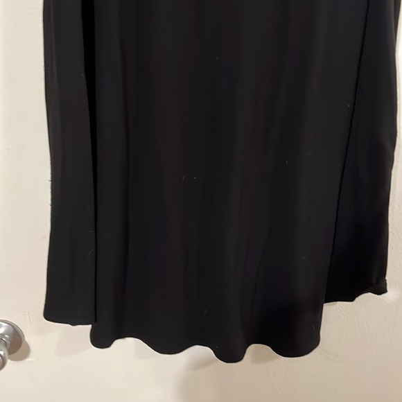 Rosebud black short sleeve tee dress with pockets - Picture 4 of 8